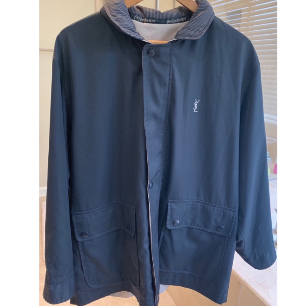 Vintage YSL Pour Homme Reversible Jacket